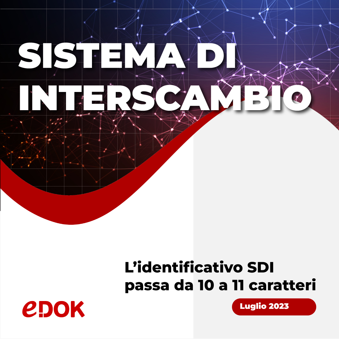 Variazione identificativo SDI da 10 a 11 caratteri